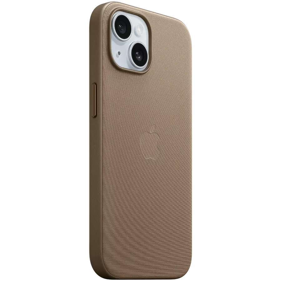 Case APPLE FineWoven Case with MagSafe Taupe for iPhone 15 — Image №2