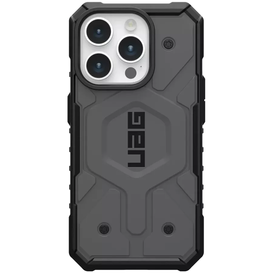 Чохол UAG з Magsafe для Apple iPhone 15 Pro Pathfinder, Silver (114281113333) — Зображення №1