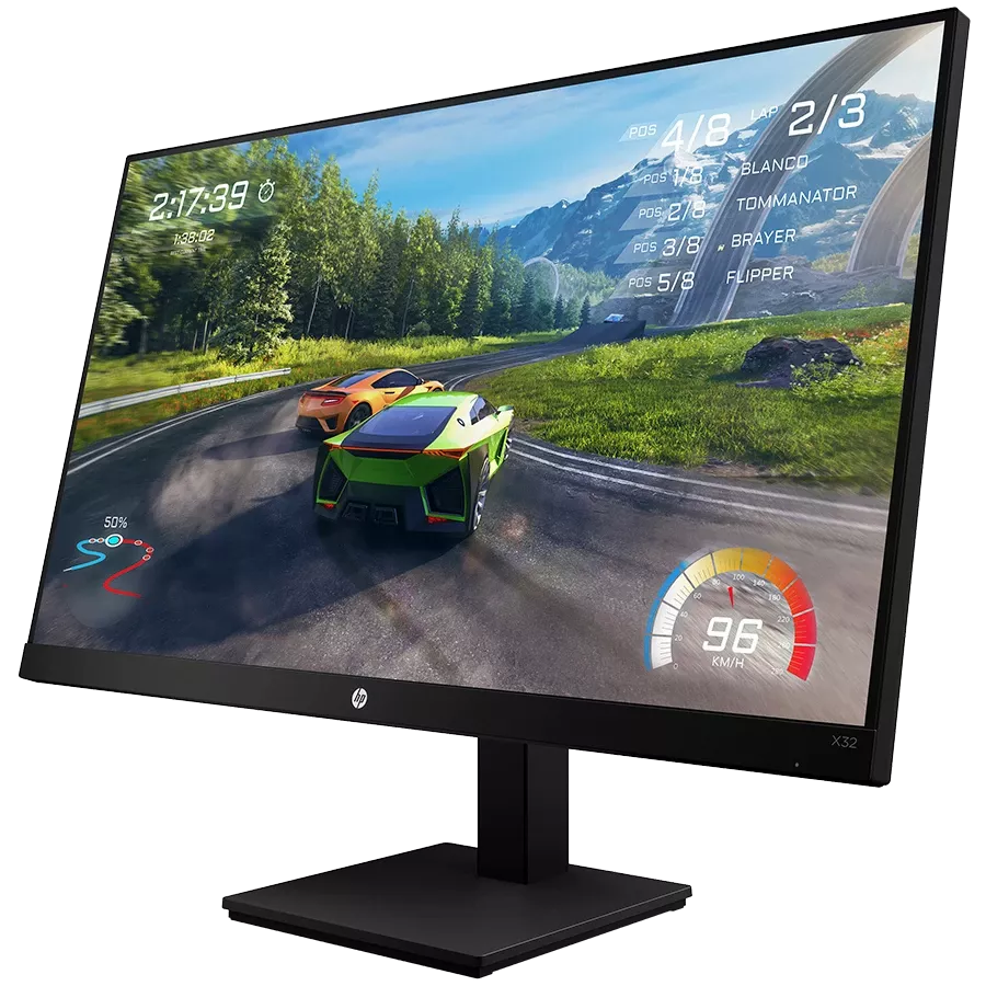 HP INC X32 Monitor LED (31.5", 2560x1440, IPS) Μαύρος — Εικών №2