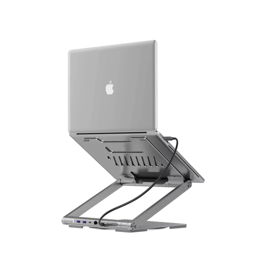 CANYON Laptop Stand with Hub Gray — Image №5 CANYON Laptop Stand with Hub Gray — Image №5