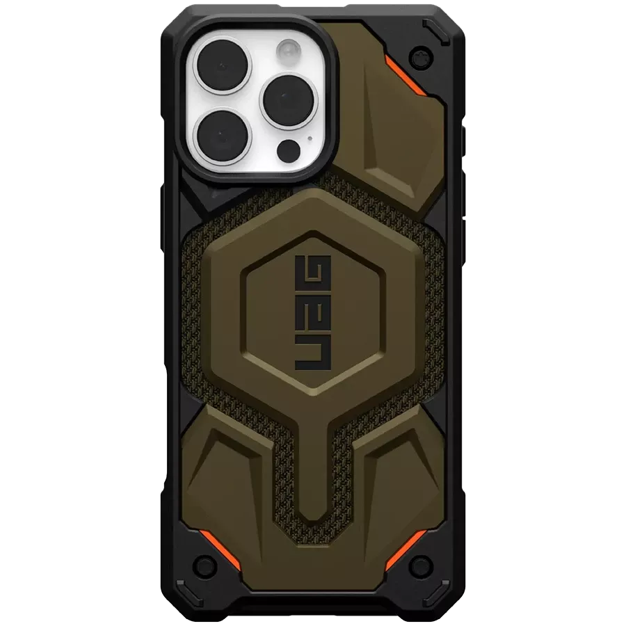 Husă UAG Monarch Pro Kevlar cu MagSafe pentru iPhone 16 Pro Max, Kevlar Black — image №1