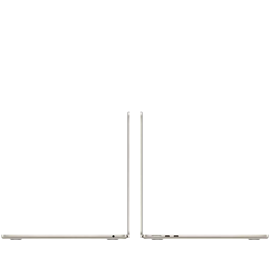 Apple MacBook Air 13.6"  Apple M3 (8C CPU/10C GPU), 16 ГБ, 512 ГБ, Starlight, 2024 — Изображение №3