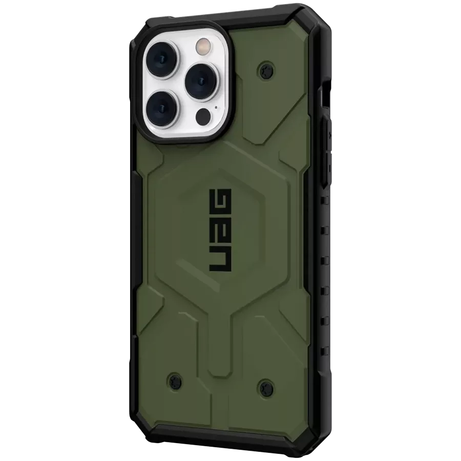 Protective Case UAG Pathfinder with MagSafe Olive for iPhone 14 Pro — Image №2