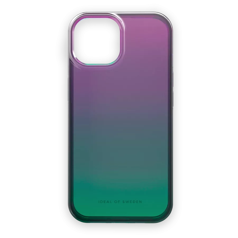 Case IDEAL OF SWEDEN Clear Case  Fluorite Ombre for iPhone 15 — Image №1