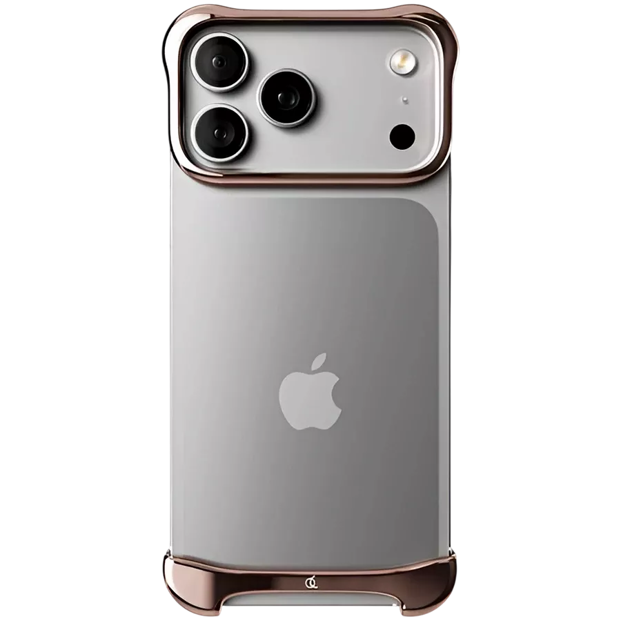ARC Case Pulse Aluminum , Polished Rose Bronze for iPhone 17 Pro Max — Image №1