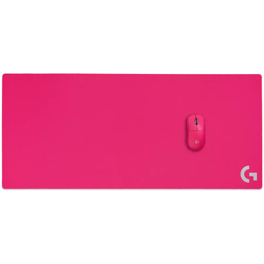 LOGITECH , MagentaComputer Mouse Pad — Image №1