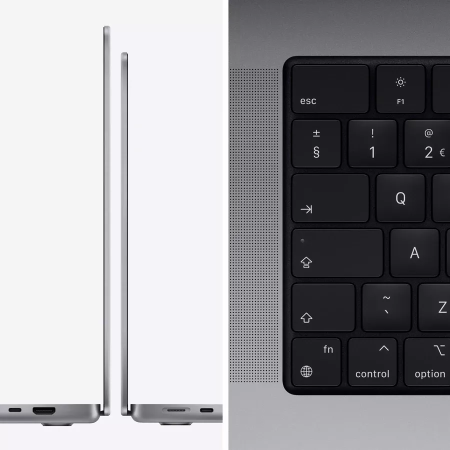 Refurbished 2nd life MacBook Pro 16"  Intel Core i7, 16 γιγαμπάιτε, 512 γιγαμπάιτε, Space Gray, 2019, Grade C — Εικών №4