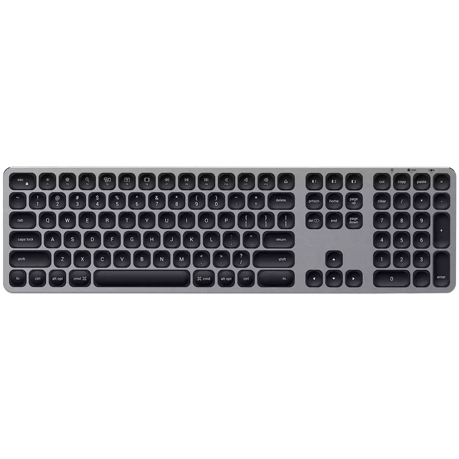 Keyboard SATECHI, Wireless, Space Gray (ST-AMBKM) — Image №1