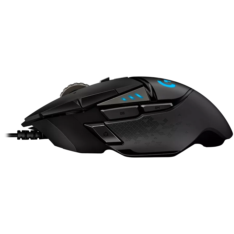 LOGITECH G502 HERO Ποντίκι παιχνιδιού, Ενσύρματο, Μαύρος — Εικών №6