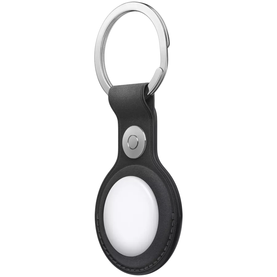 APPLE FineWoven Key Ring за AirTag, Чорний — Зображення №2