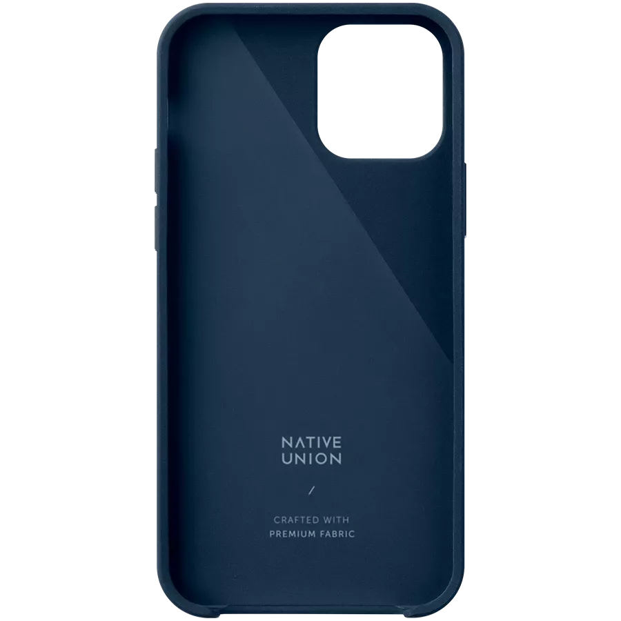 NATIVE UNION Чехол CLIC CANVAS  Индиго для iPhone 12 mini — image №4
