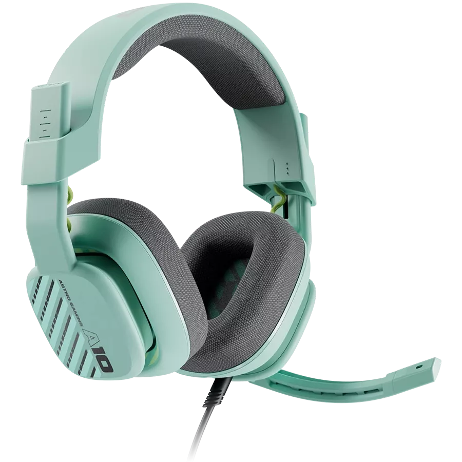 LOGITECH A10 {Проводная} Игровая гарнитура, Мятный — Изображение №1