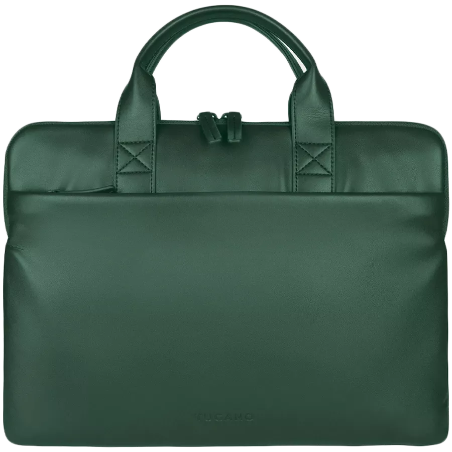 Сумка TUCANO Isotta  Зеленая для MacBook Pro 14/MacBook Air 13/MacBook Pro 13 — Изображение №1