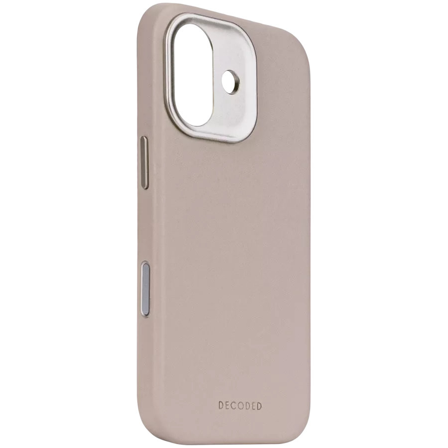 DECODED Case Leather Case with MagSafe, Solid Clay for iPhone 17 — Image №3