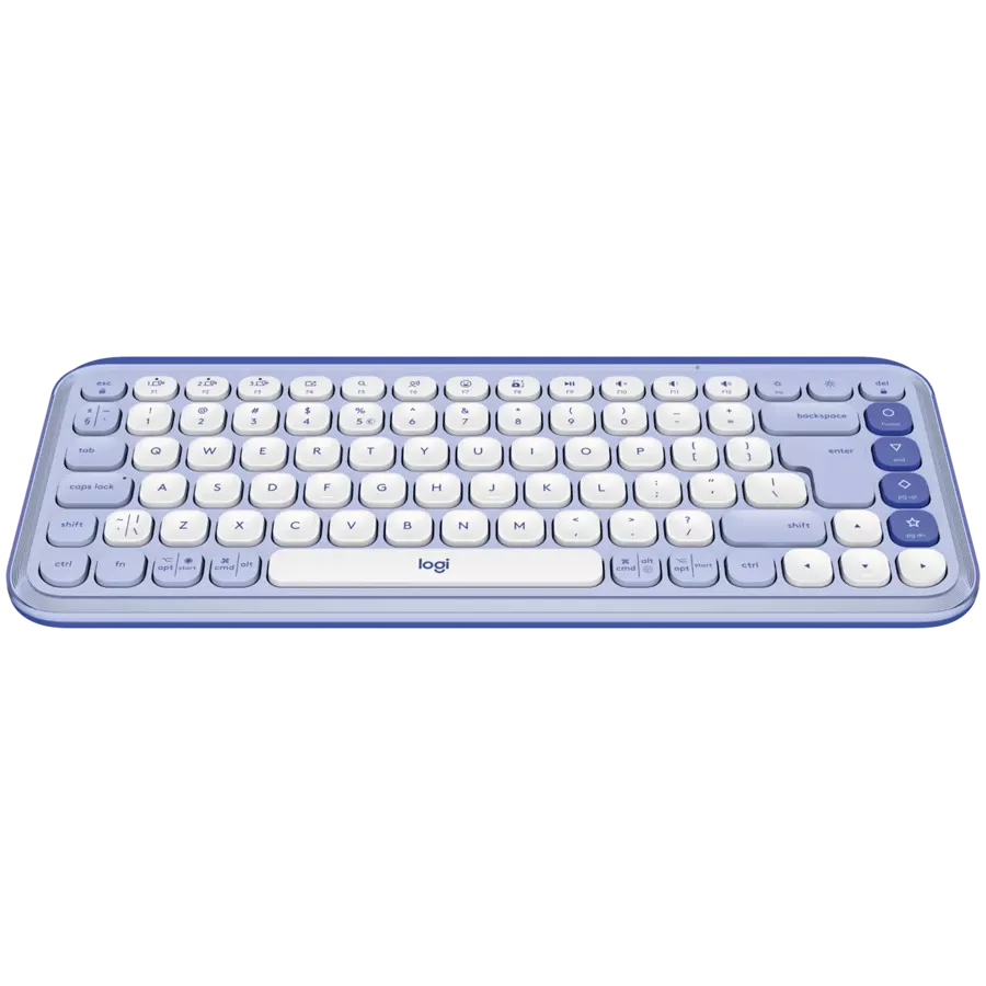 LOGITECH POP ICON KEYS Keyboard, Wireless, Lilac, US EN — Image №2