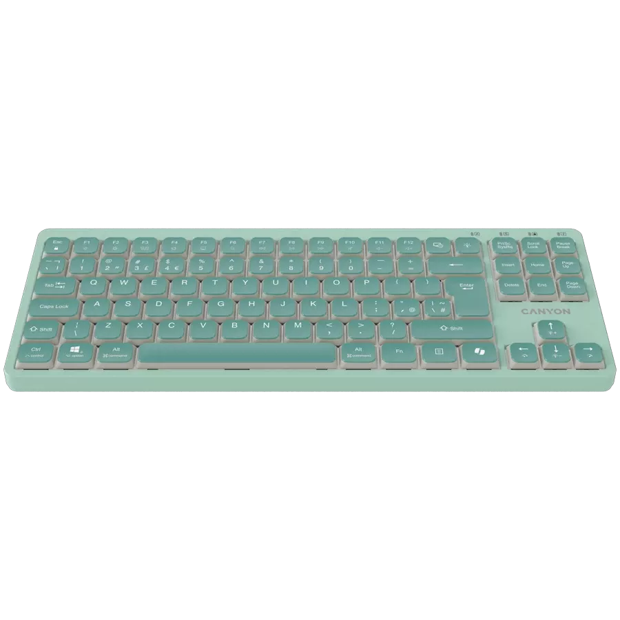 CANYON HKB-10 Keyboard, Wired, Green — Image №2