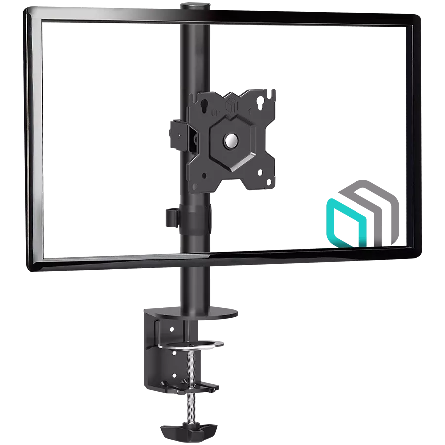 ONKRON Monitor Desk Mount for 13 to 34-Inch LCD LED OLED Screens up to 8 kg, Black