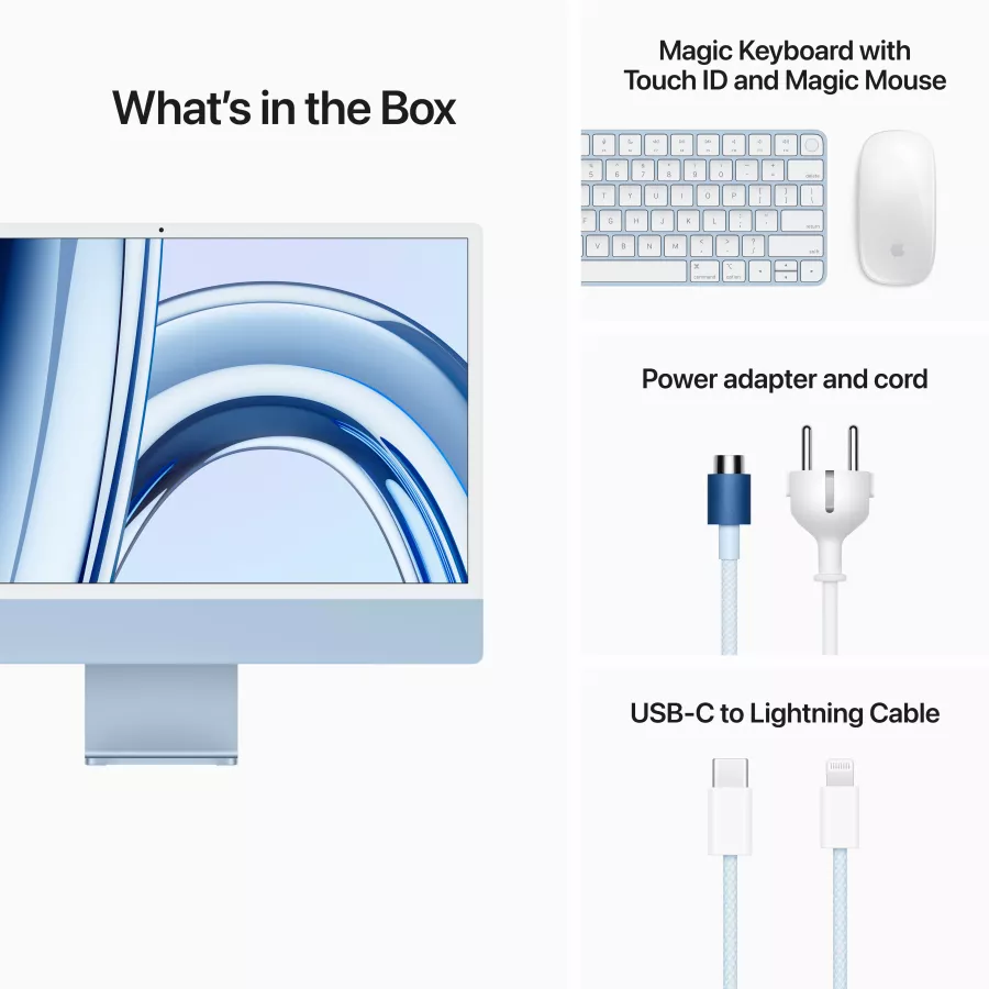 iMac 24" Retina 4.5K, Apple M3, 8 GB, 512 GB SSD — Image №9