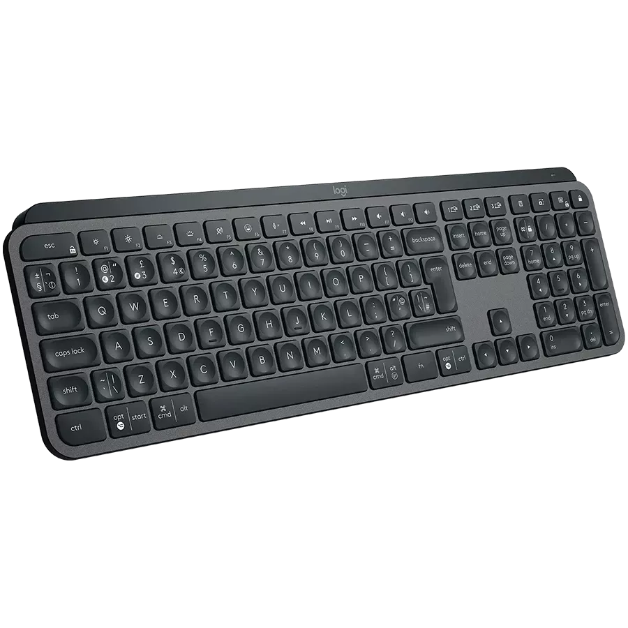 Клавиатура беспроводная LOGITECH MX Keys S Wireless Graphite (L920-011593) — Изображение №3