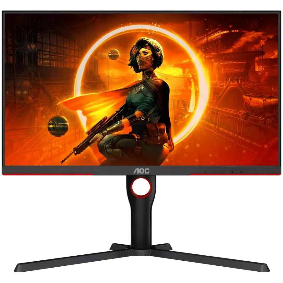 AOC Monitor LED (27", 2560x1440, VA) Black/Red — Image №1