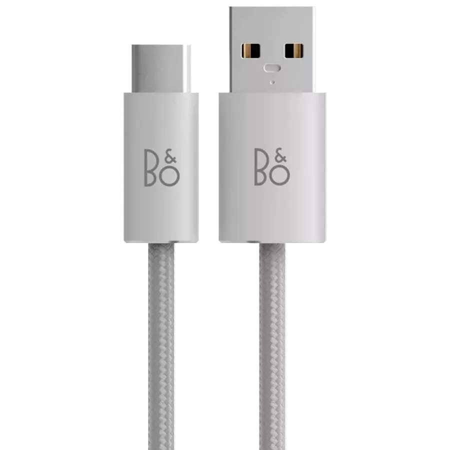 BANG & OLUFSEN USB-C to USB Cable, White — Image №1