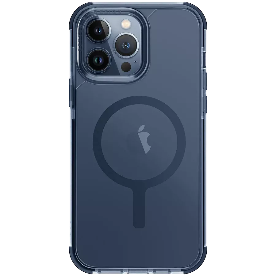 UNIQ Защитный чехол Combat AF с MagSafe Smoke Blue для iPhone 15 Pro — image №1