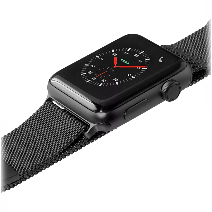 Ремінець Laut Steel Loop для Apple Watch 42/44 mm Black — Зображення №3