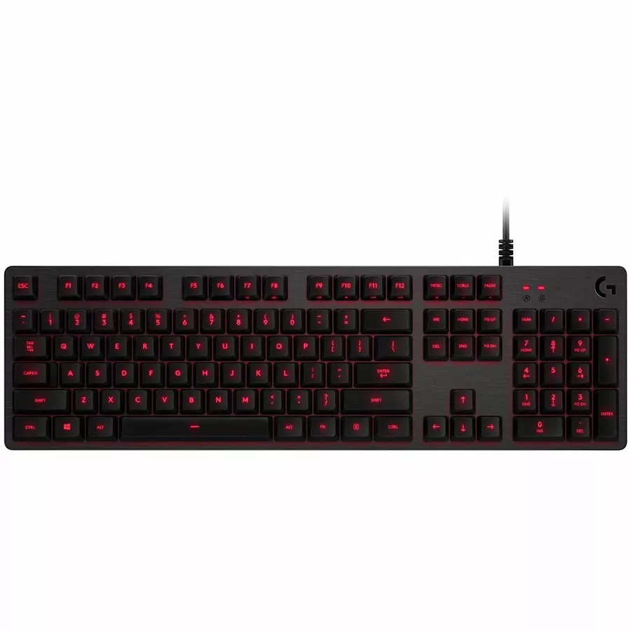 LOGITECH G413 Πληκτρολόγιο παιχνιδιών, Ενσύρματο, Carbon, Διεθνή Αγγλικά — Image №1
