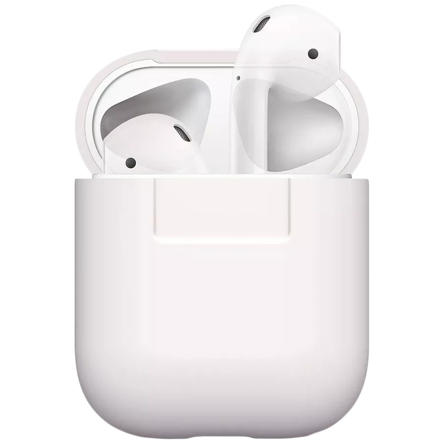 Чохол для AirPods ELAGO Silicone Case White — Зображення №1