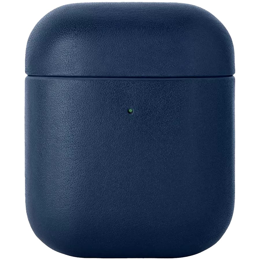 NATIVE UNION Чехол LEATHER CASE  Синий для AirPods (Gen1/2) — image №2