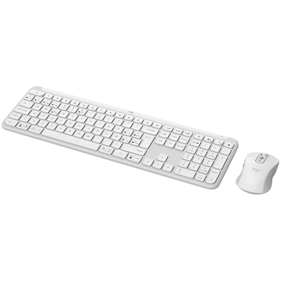 Комлект клавиатура и мышь LOGITECH Signature Slim MK950, Off-White (L920-012491) — Изображение №2