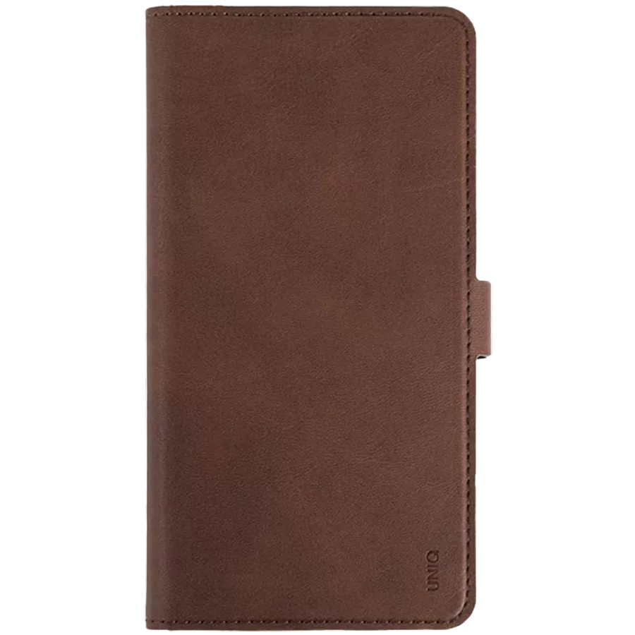 Smart Folio UNIQ Journa Heritage  Brown for iPhone 14 Pro Max — Image №1