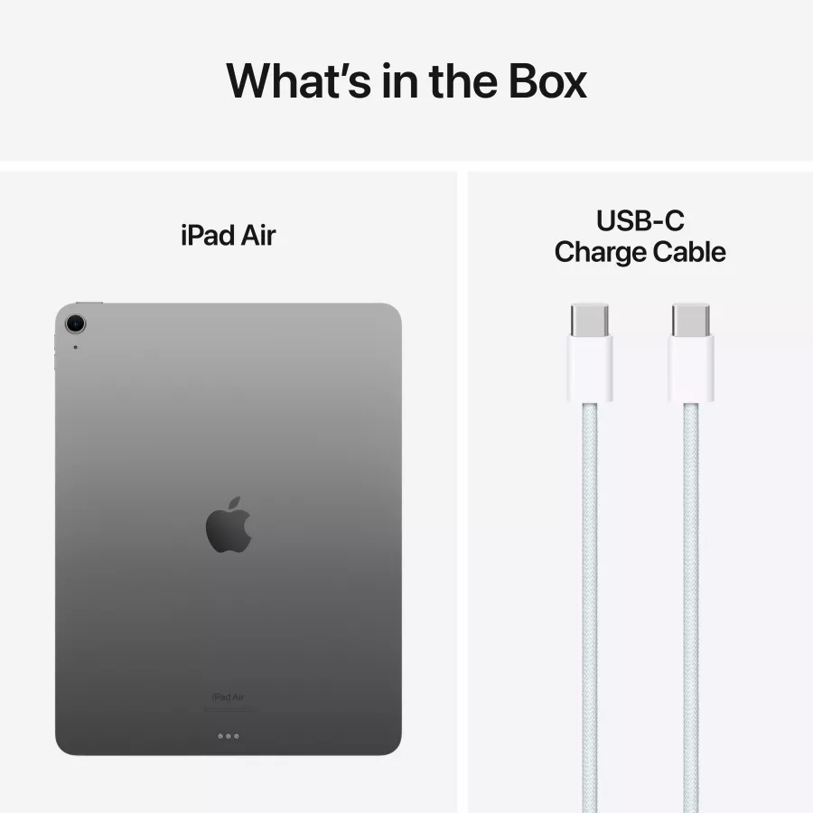 iPad Air 13 (M2), 128 GB, Wi-Fi, Space Gray — Image №9