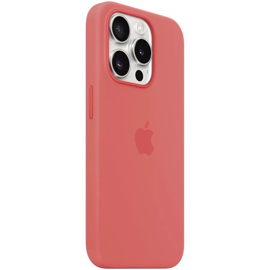 APPLE Case Silicone Case with MagSafe with MagSafe, Guava for iPhone 15 Pro — Image №2