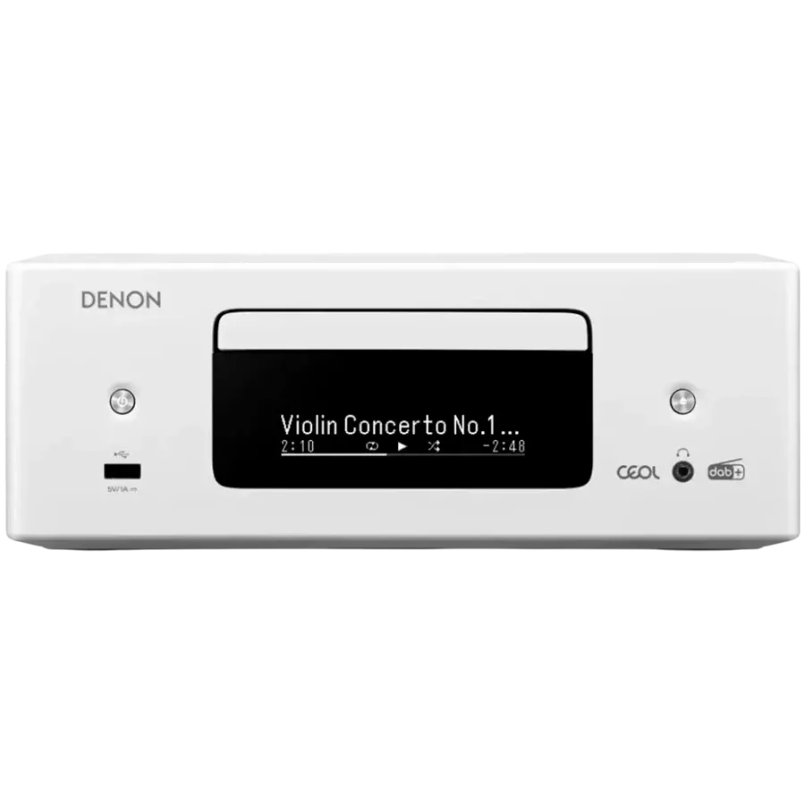 DENON Аудиосистема RCDN12DABWTE2, Белый — Изображение №1