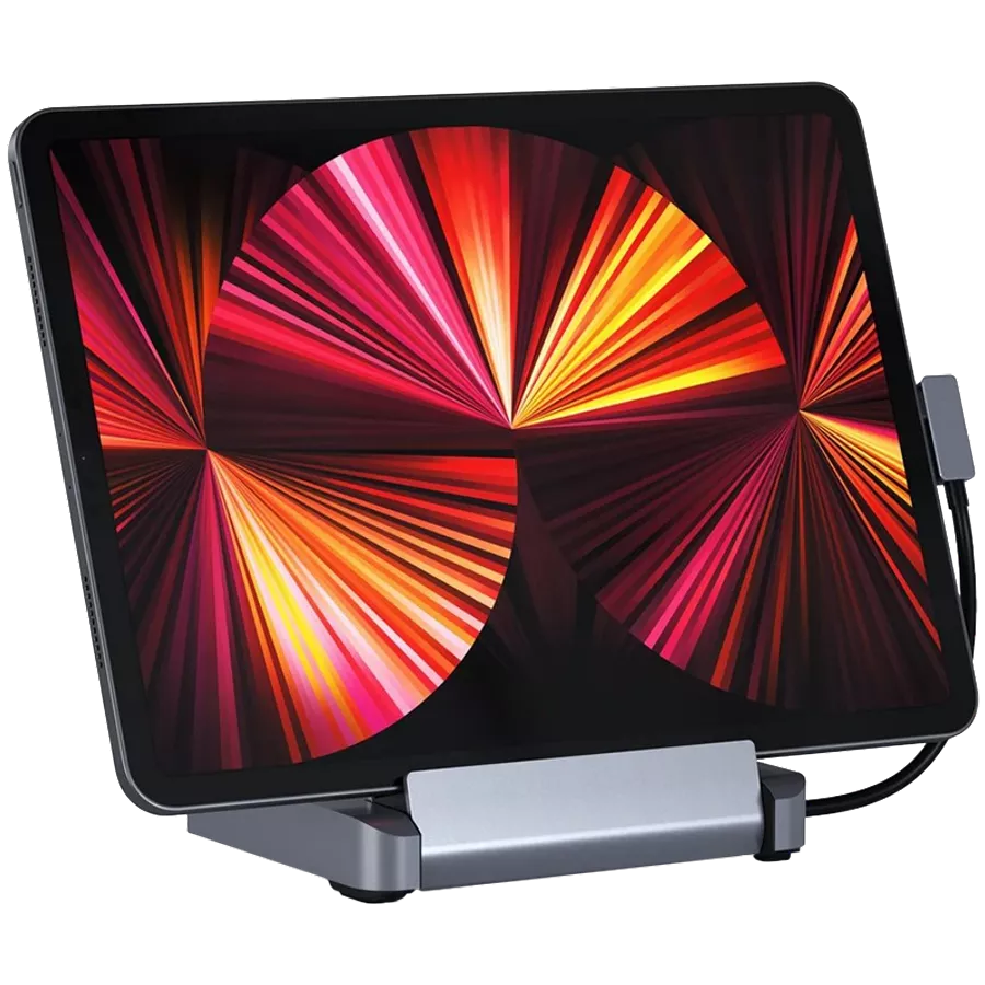 Multiport Adapter SATECHI Stand Hub Space Gray — სურათი №1
