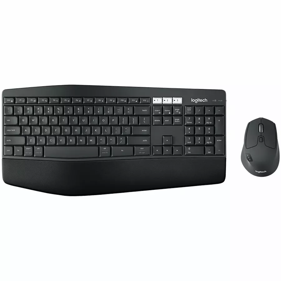 LOGITECH MK850 Πληκτρολόγιο, Ασύρματο, Μαύρος, Διεθνή Αγγλικά — Εικών №1