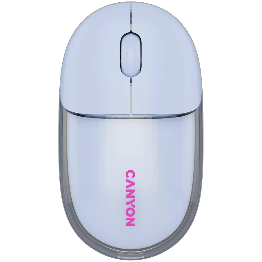 CANYON Mouse MW-24, Wireless, Blue — Image №1