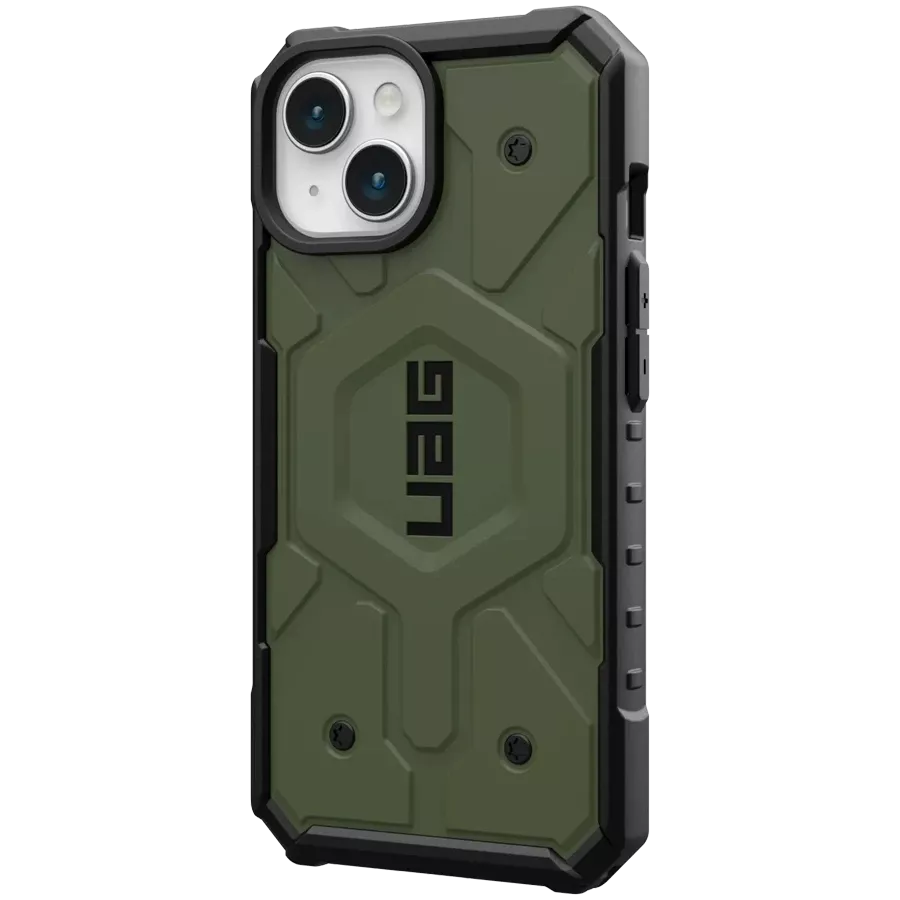 Чехол UAG Pathfinder с MagSafe для iPhone 15, Olive — image №2