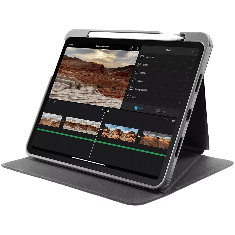 Smart Cover TOMTOC Vertical Case  for iPad Pro 11-inch (3rd generation) — Image №3