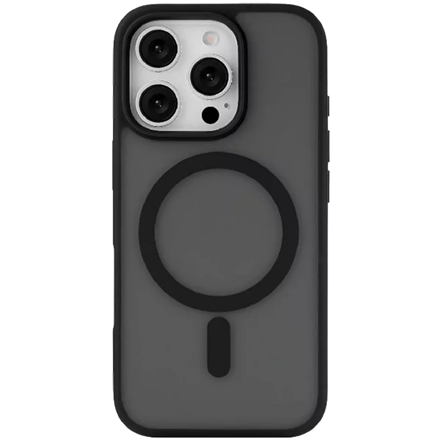Case UBEAR Cloud Mag with MagSafe Black for iPhone 16 Pro — Image №1