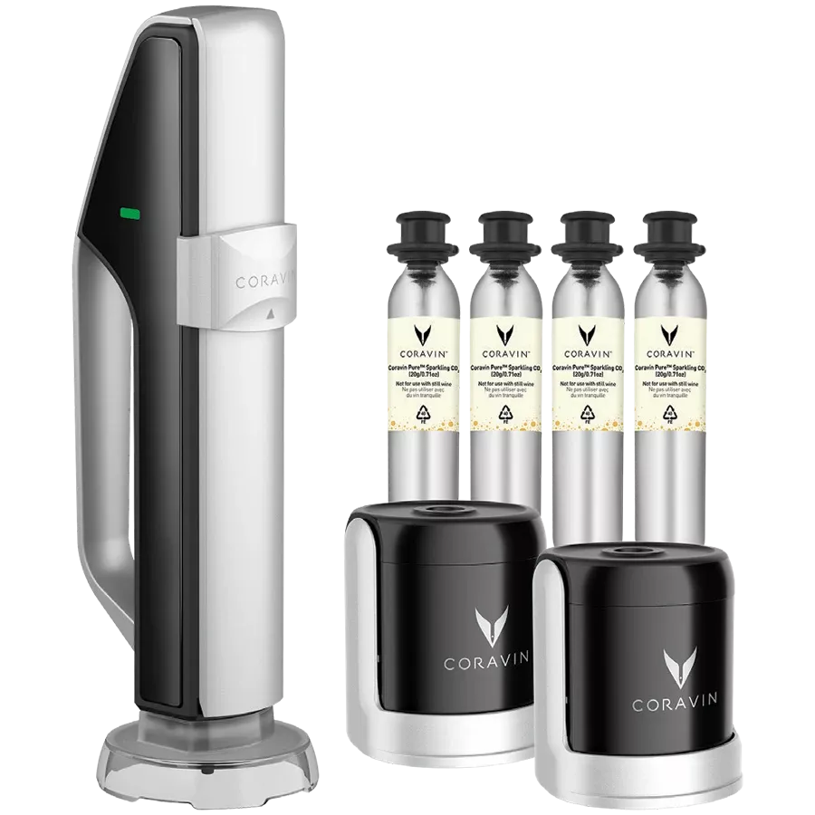 CORAVIN Sparkling Wine Preservation System, Μαύρος — Εικών №1