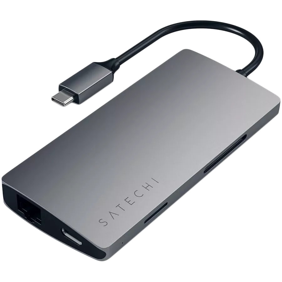 Multiport Adapter SATECHI  Multi-Port Adapter V2  Մոխրագույն — image №1