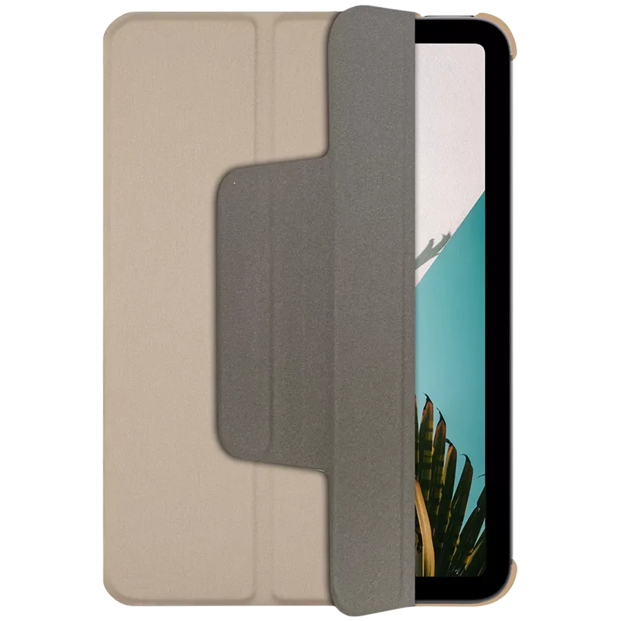 Обкладинка Smart Folio MACALLY Bookstand  Золотий для iPad mini (6-го покоління) — Зображення №1