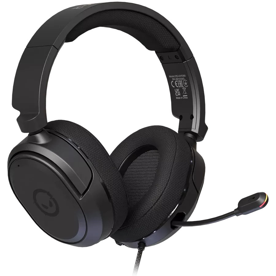 Навушники LORGAR Kaya 360 USB Black (LRG-GHS360) — Зображення №1