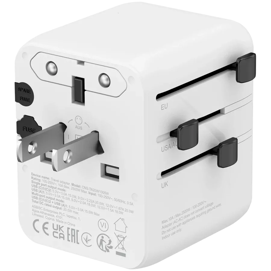 CANYON Power Adapter, 20 W, White — Image №3 CANYON Power Adapter, 20 W, White — Image №3