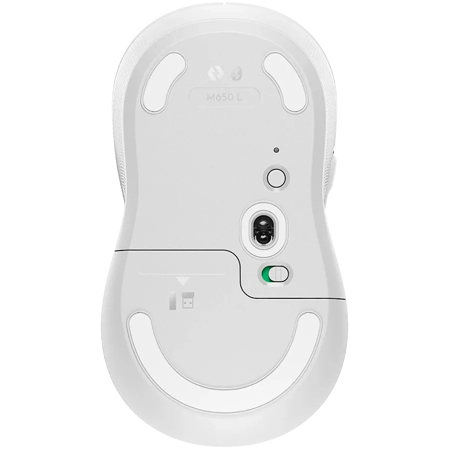Мышка LOGITECH Signature M650 L Wireless for Business Off-White (L910-006349)  — Изображение №4