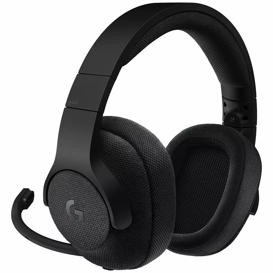 Headset LOGITECH G433 with Microphone, Black — Image №2