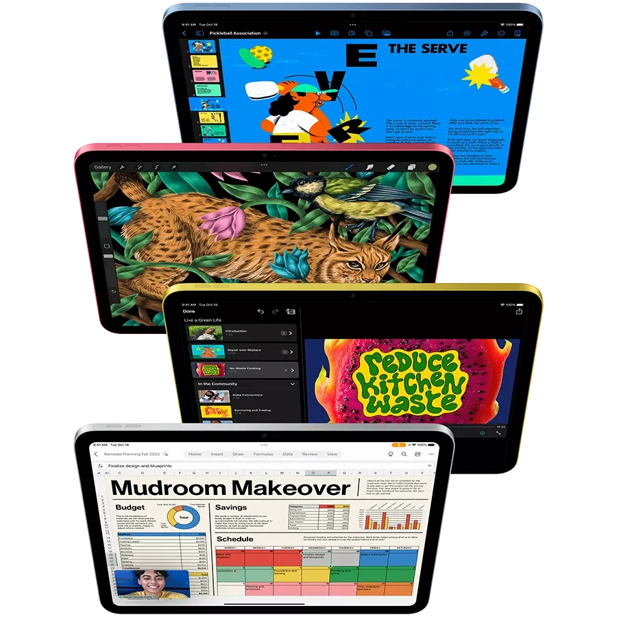iPad 10.9 10 Gen, 64 GB Wi-Fi+4G 2022, Yellow — Image №3
