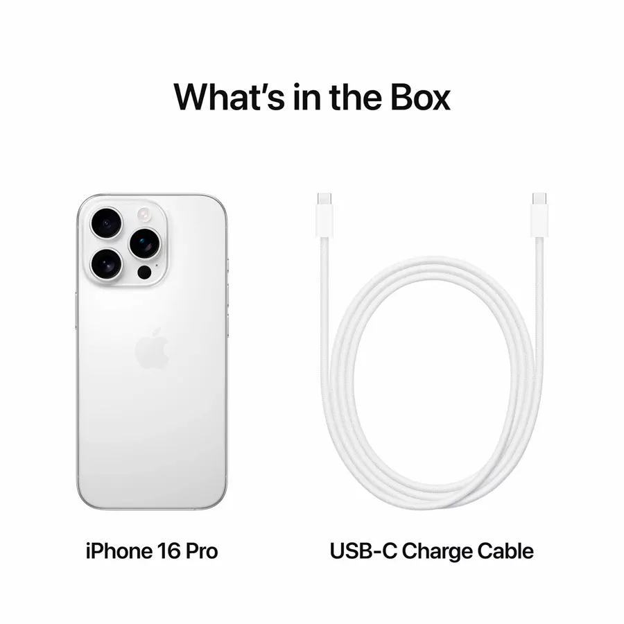iPhone 16 Pro, 512 GB, White Titanium — Image №8
